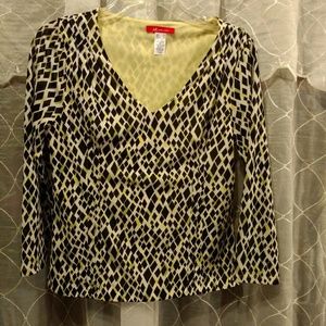 Anne Klein small stretch top easy care GUC